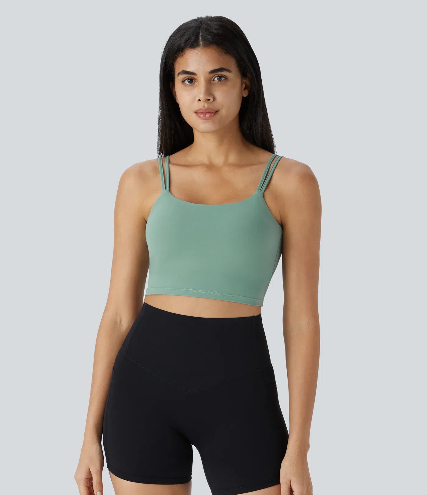 Backless crop top