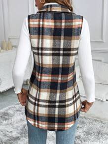 Flannel Vest Jacket