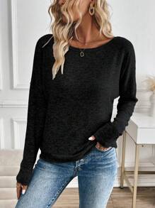 Open back long sleeve