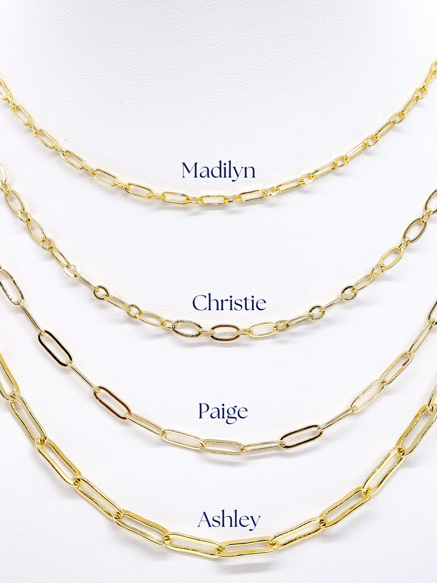 * Gold Ashley Necklace