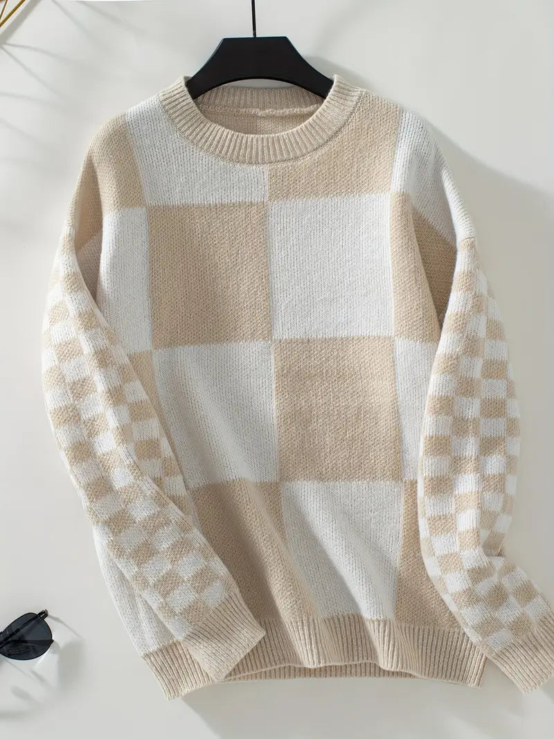 Checkered Sweater