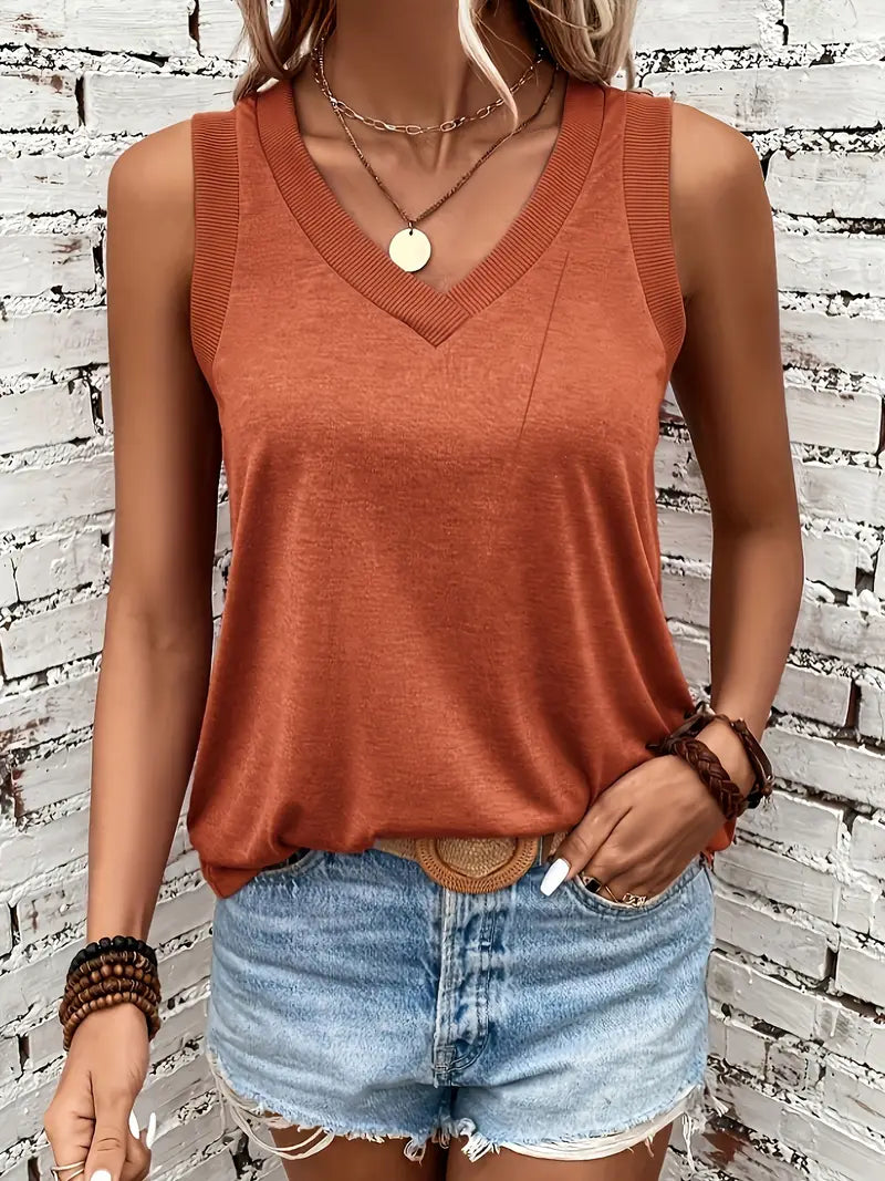 V-neck Tank