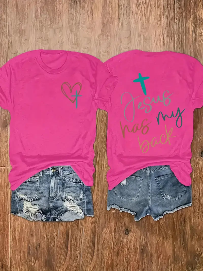 "Jesus has my back"