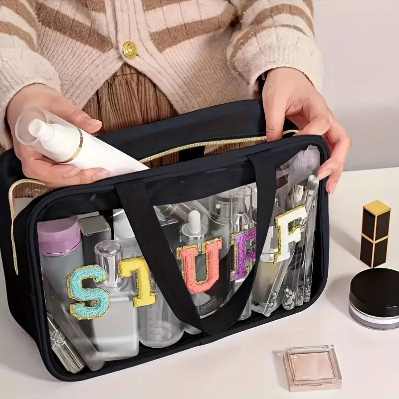 stuff clear bag
