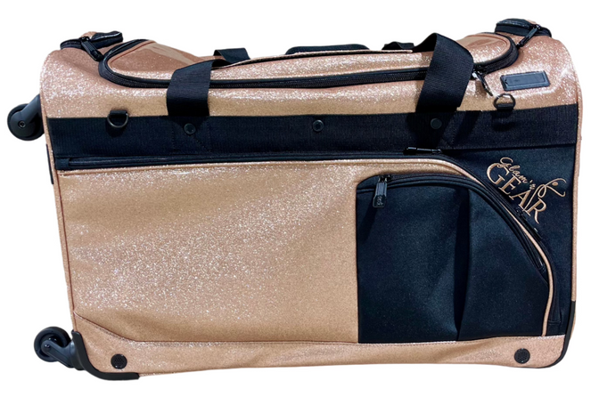 Glam R Gear Mobile Changing Station Duffel Bag with Built-In uHide® Rack,