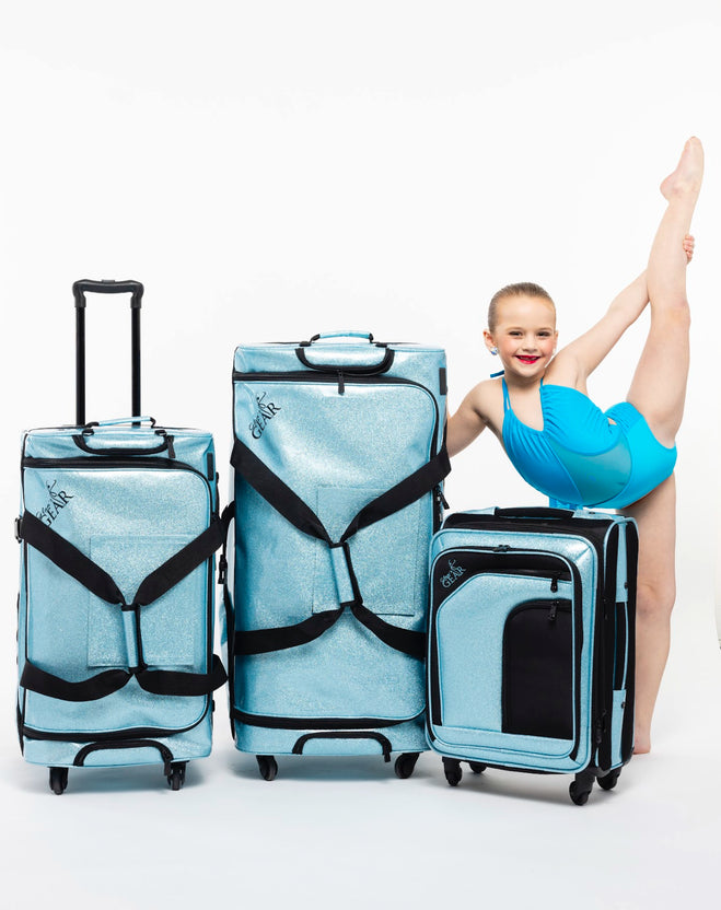 Glam R Gear Mobile Changing Station Duffel Bag with Built-In uHide® Rack,