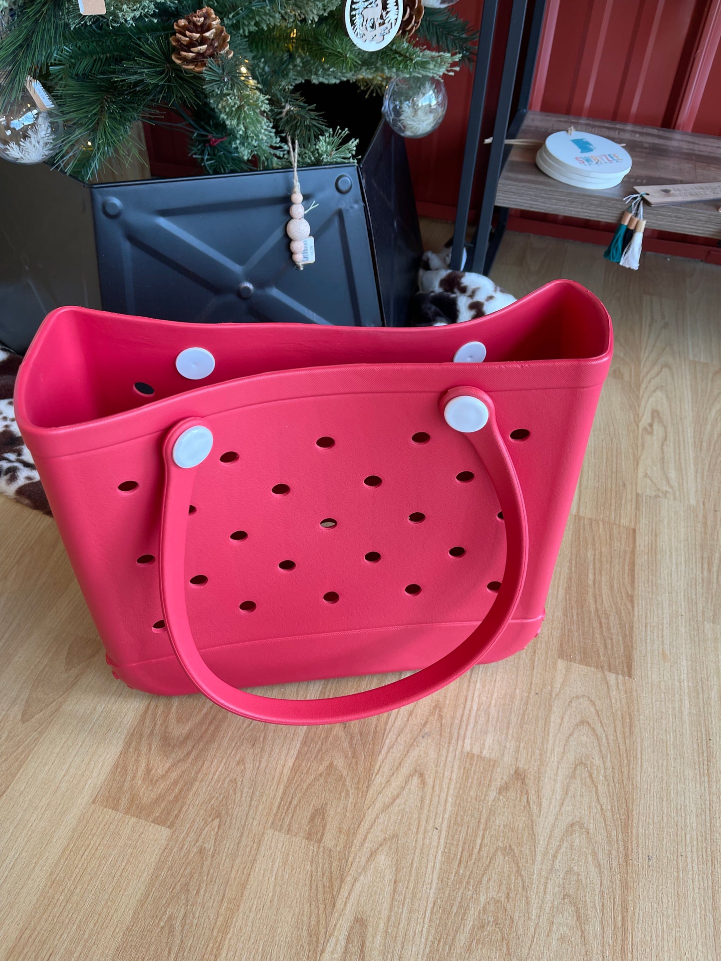 Mini Rubber Tote bag