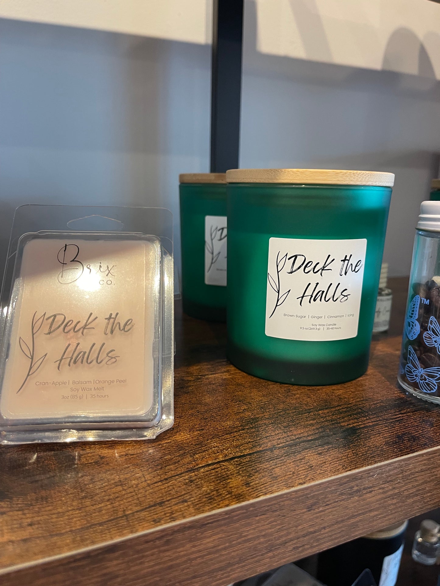 Brix Soy Candles and Tarts Holiday