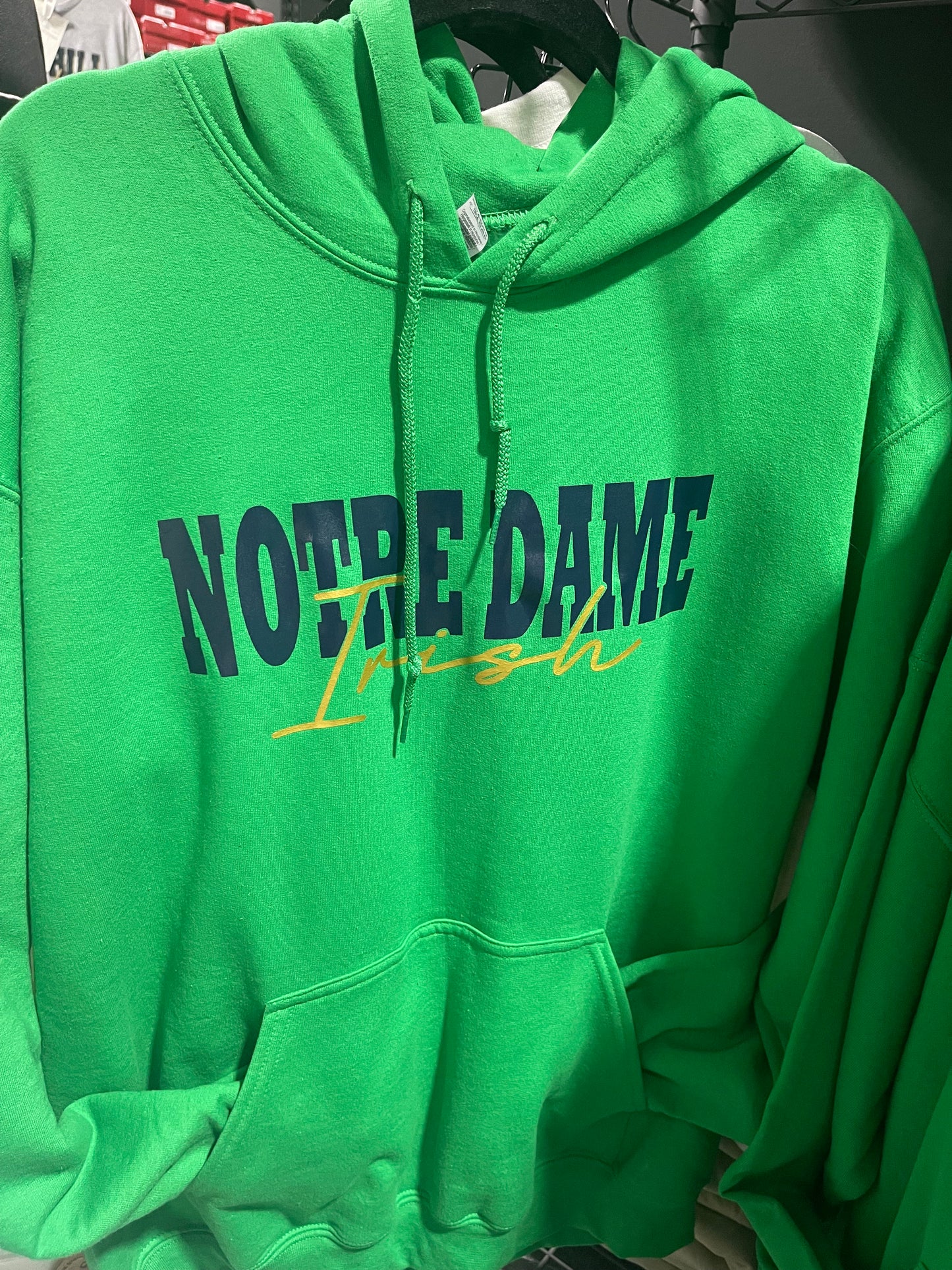 Notre Dame Irish hoodies/ crewnecks