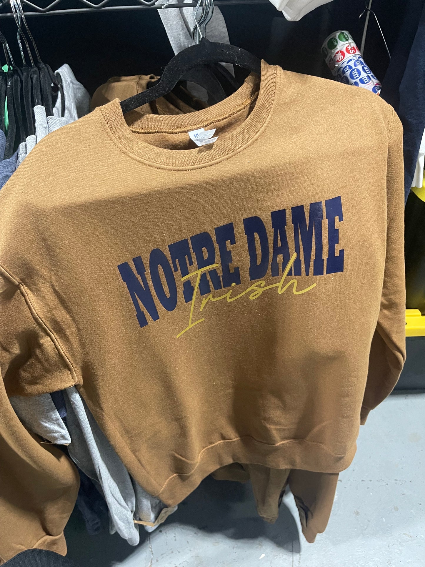 Notre Dame Irish hoodies/ crewnecks