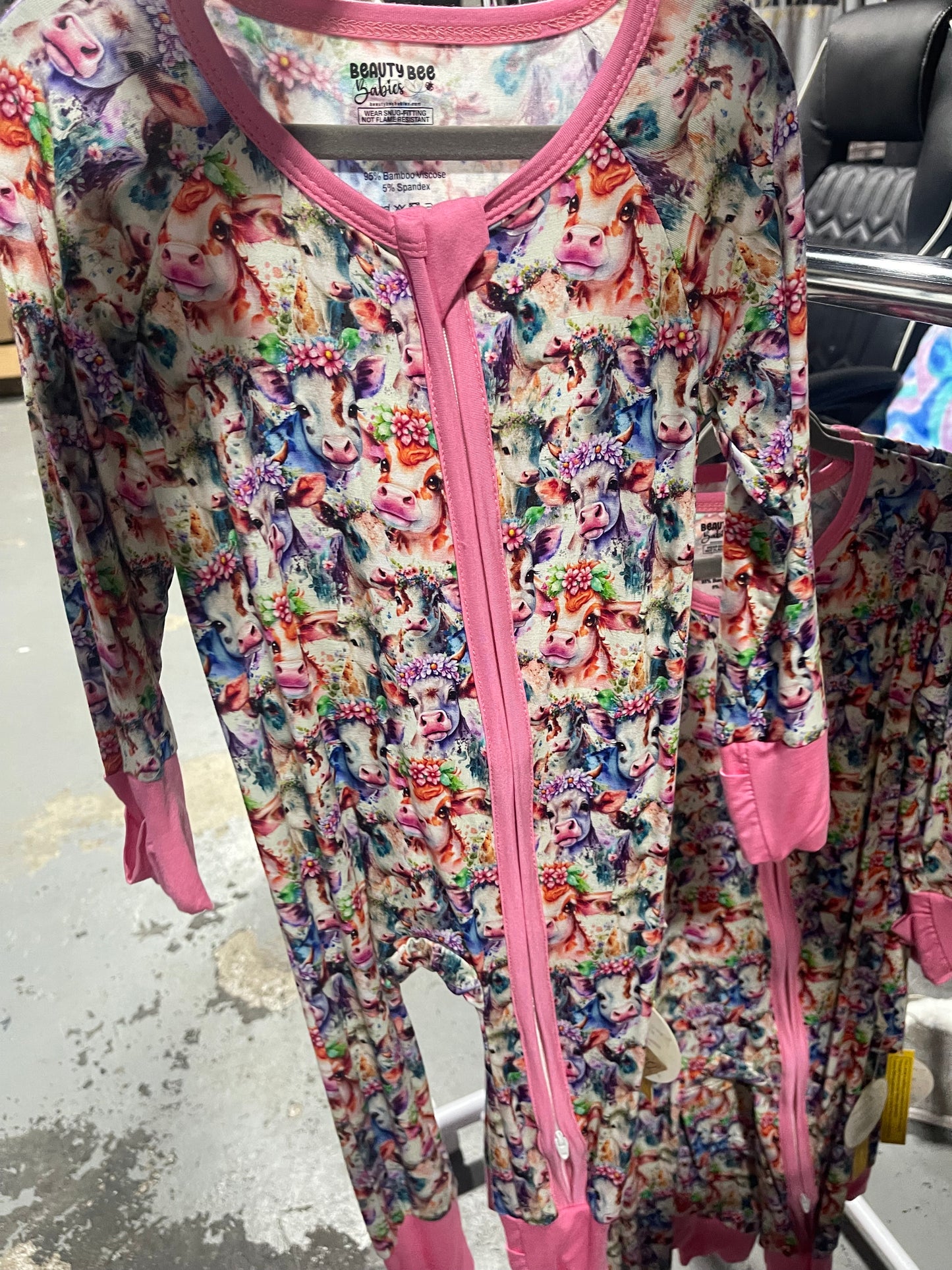 Floral Cows