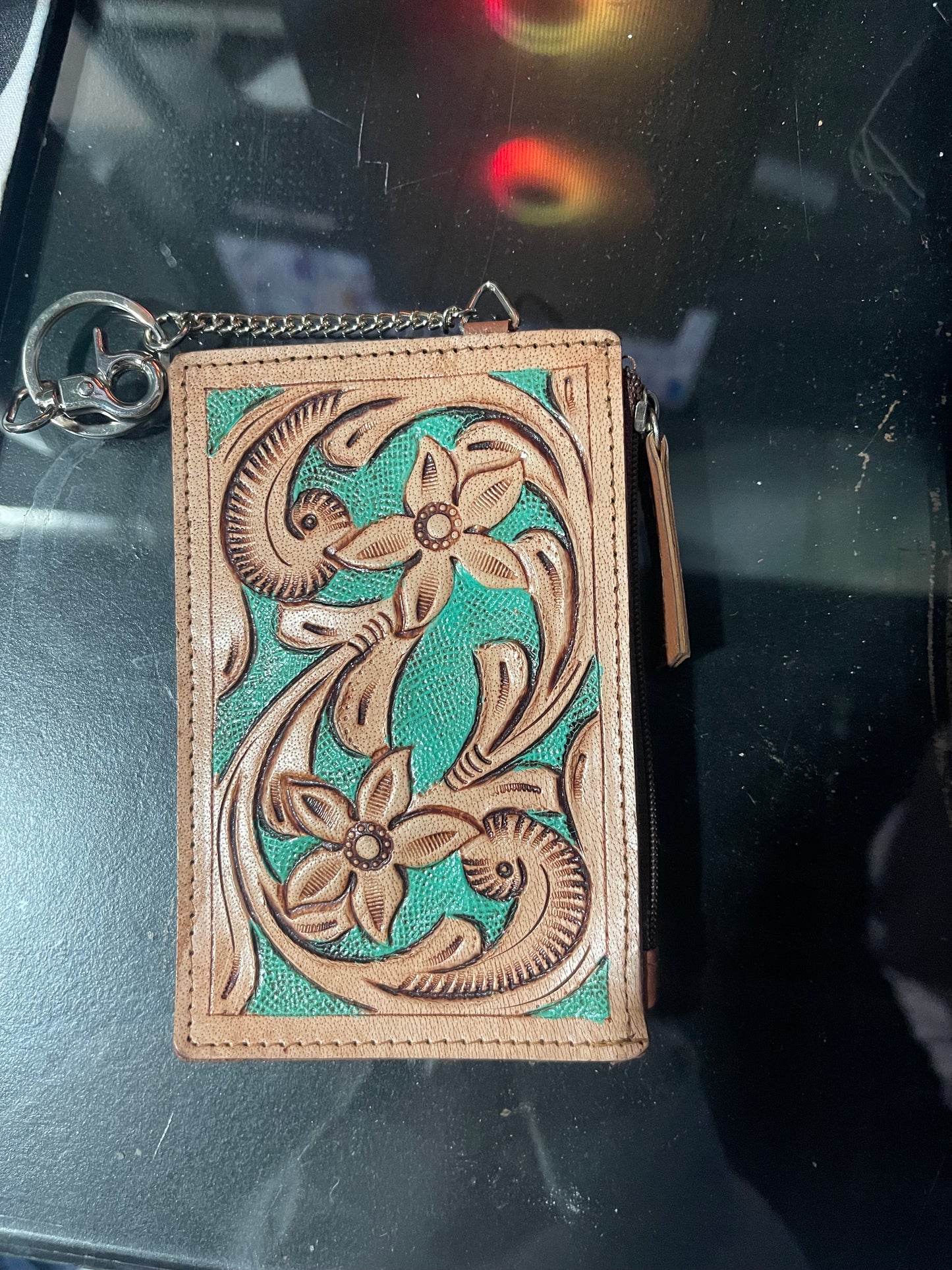 Jersey Turquoise wallet