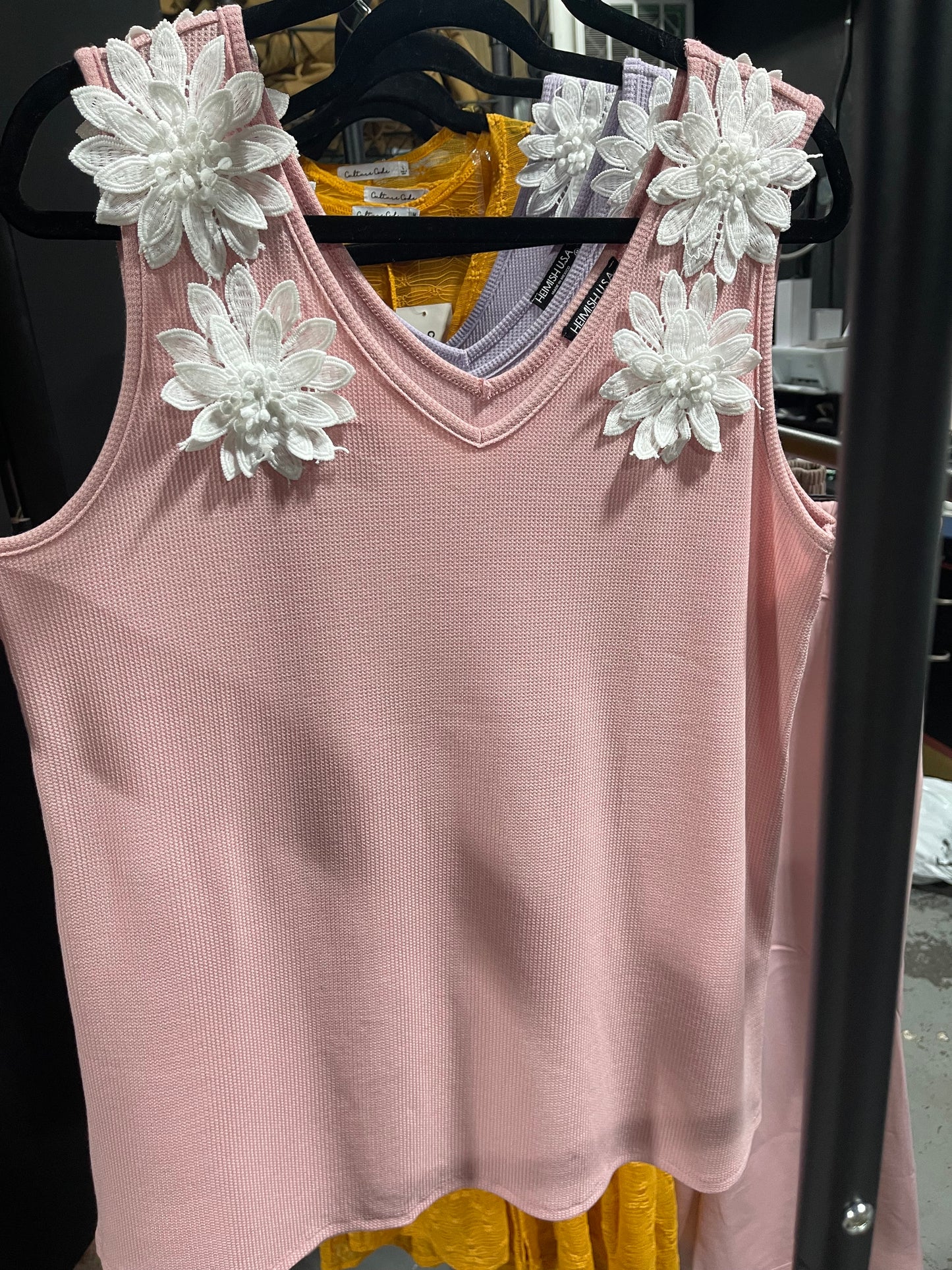 Flower tank top