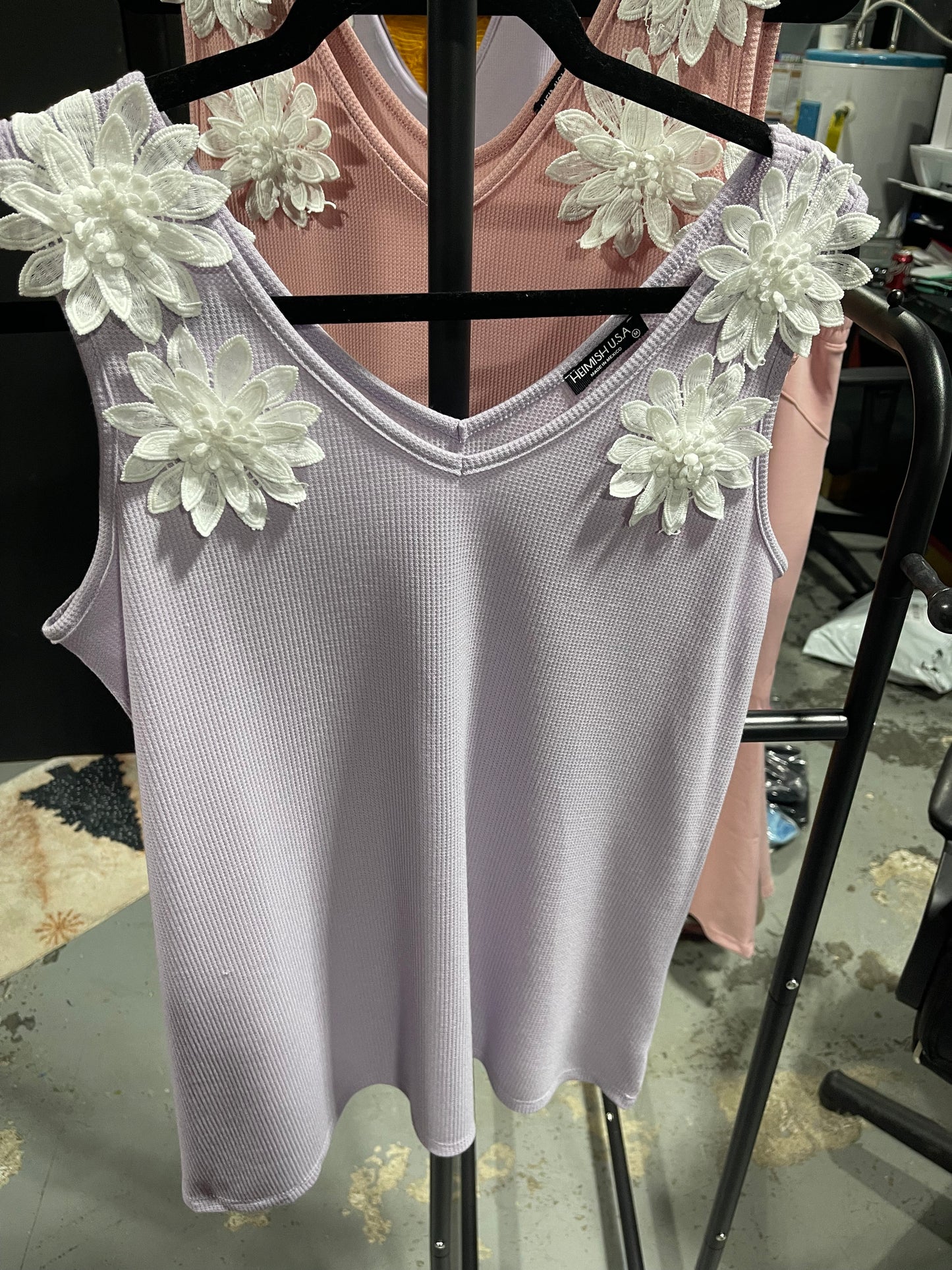 Flower tank top
