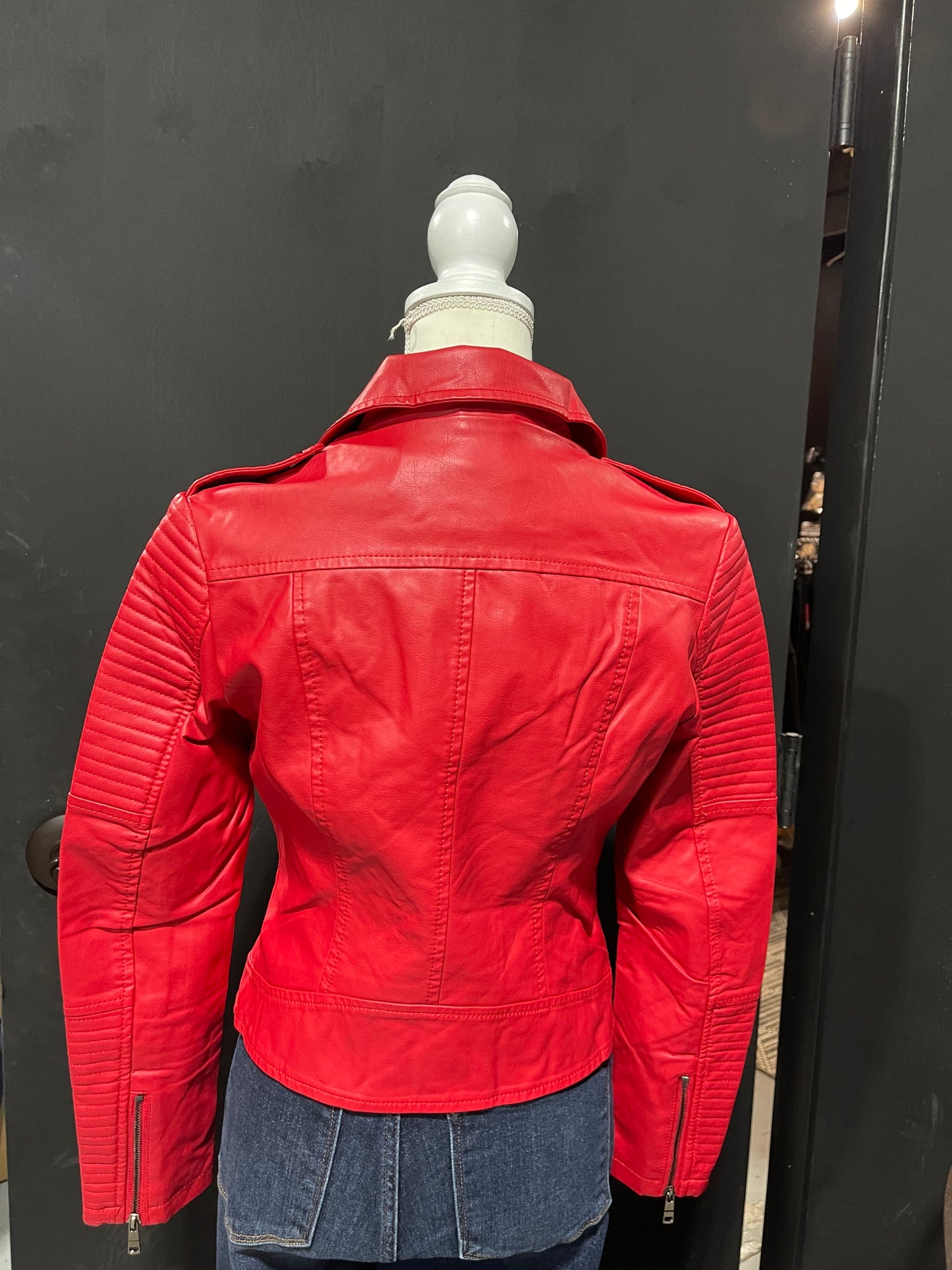 Red Leather jacket