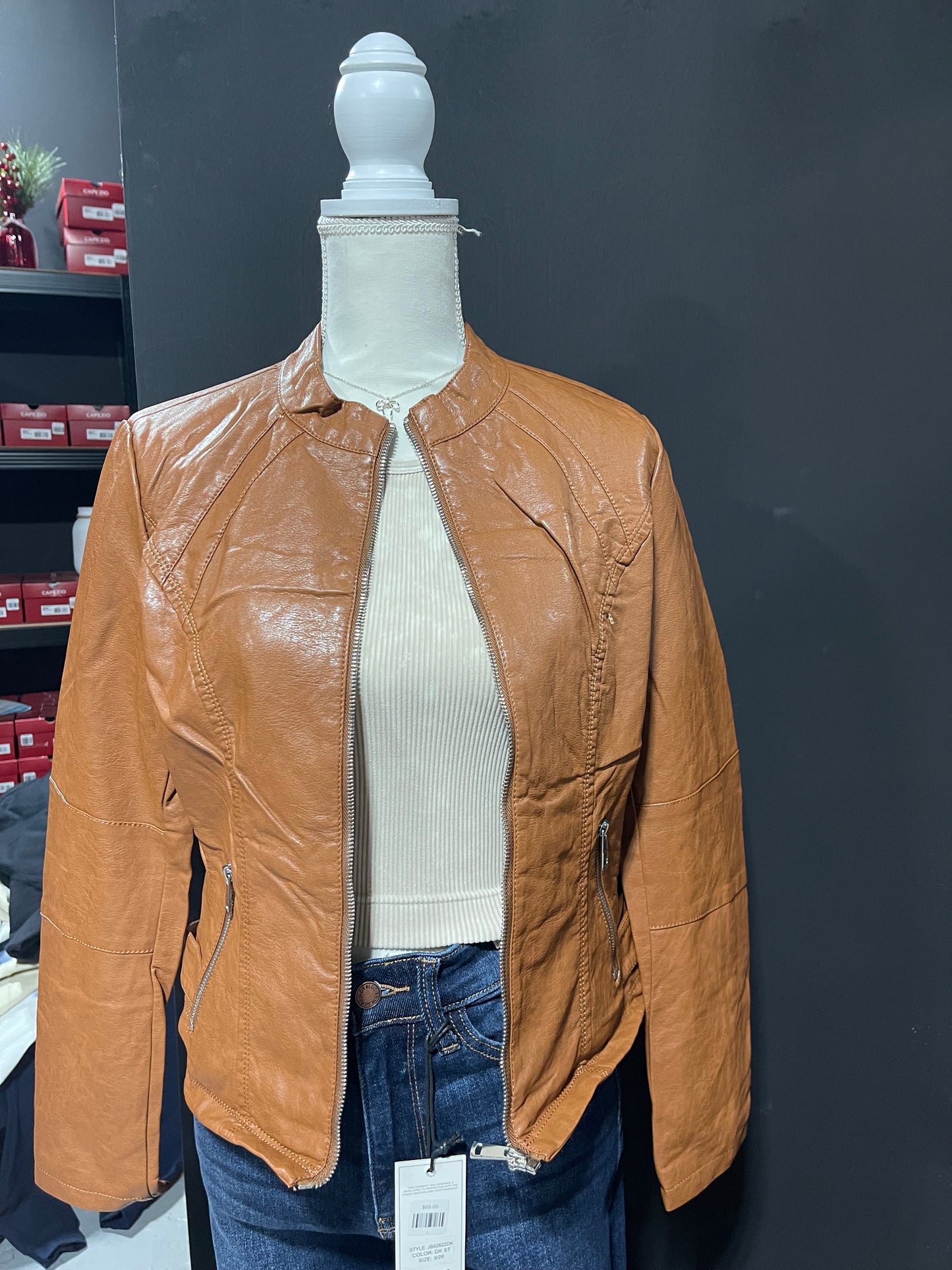 Brown Leather Jacket
