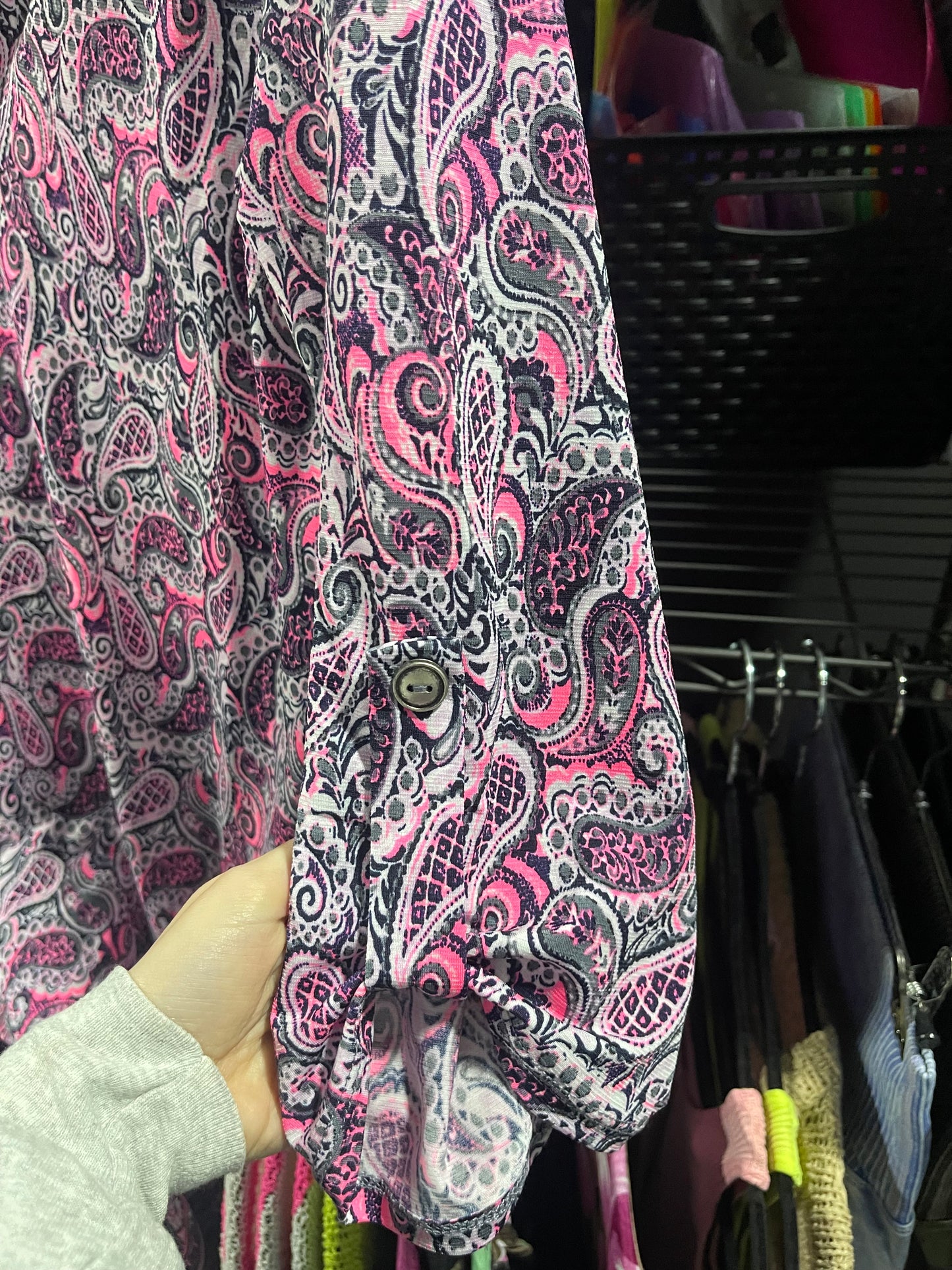 Fun printed blouse