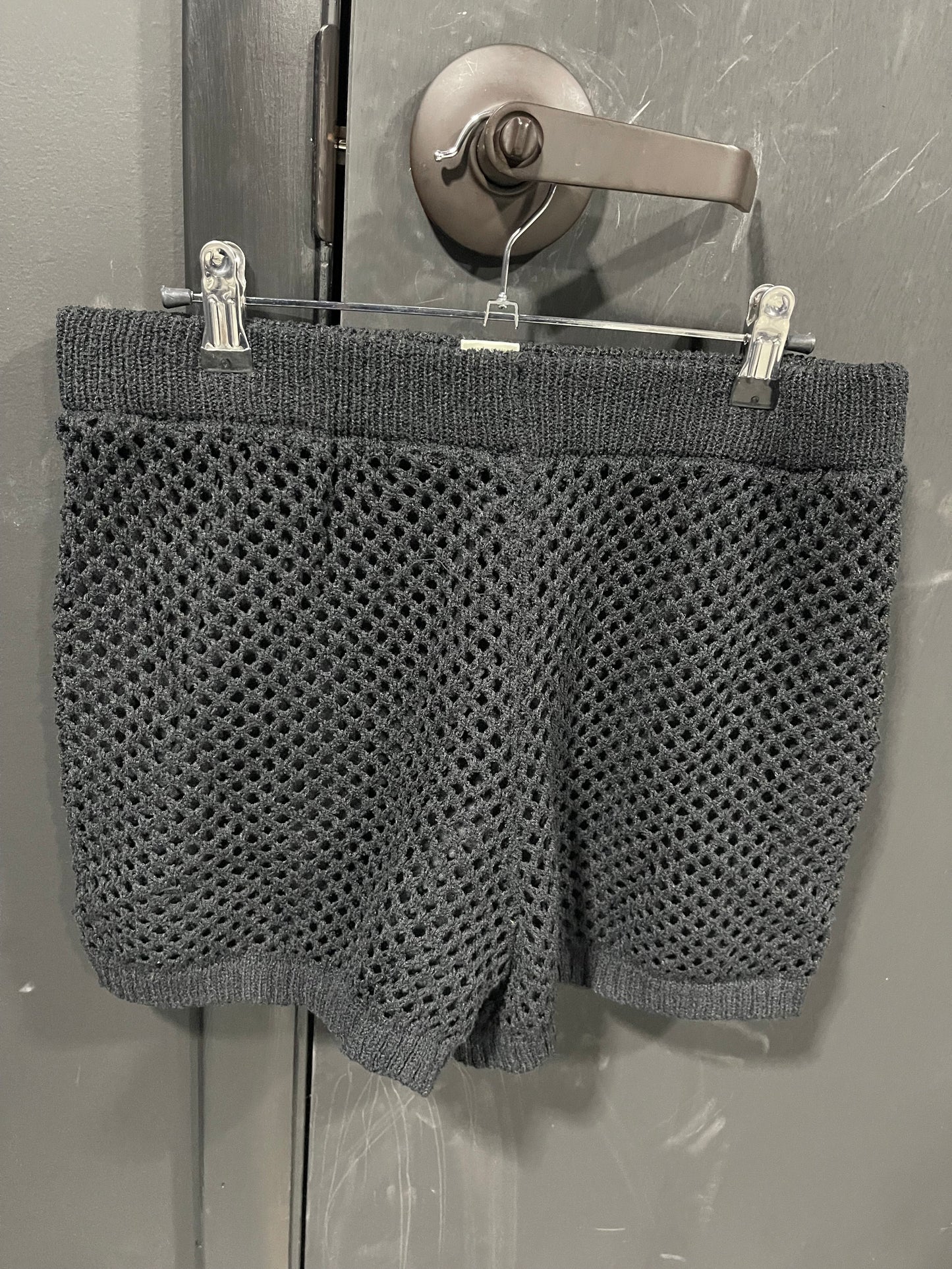 Mesh shirt and short set