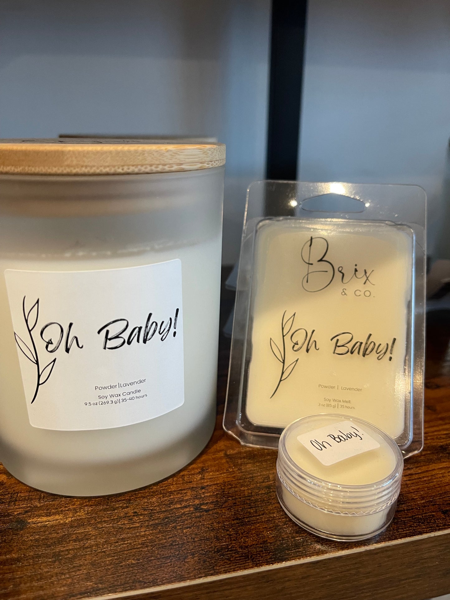 Brix Soy Candles & Tarts