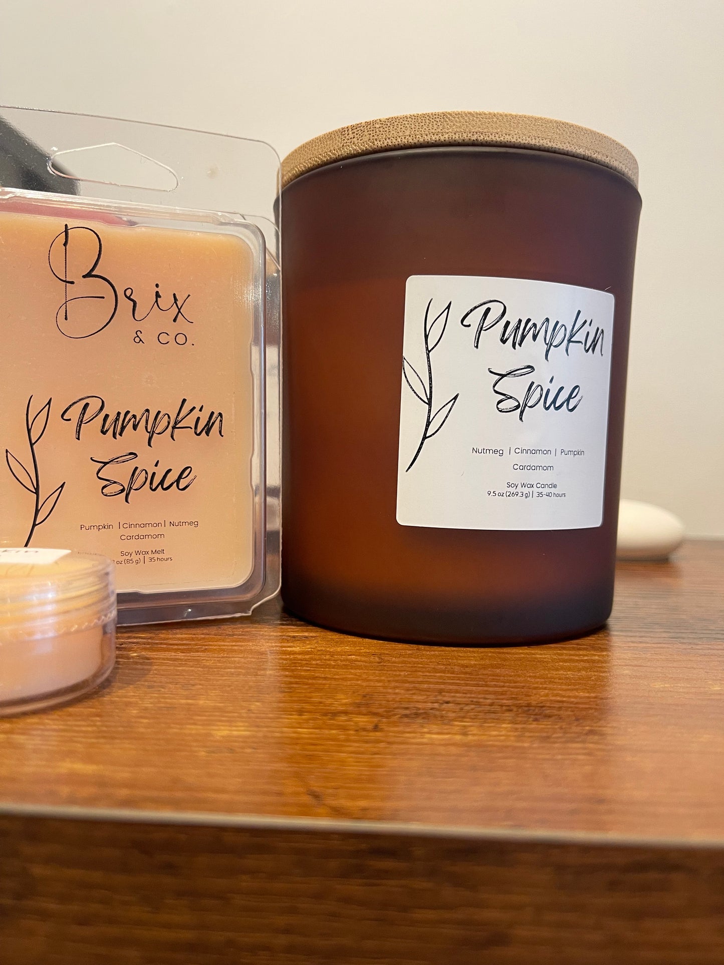 Brix Soy Candles & Tarts
