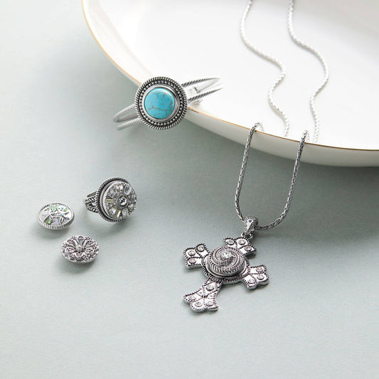 1-Snap Rope Open Bangle