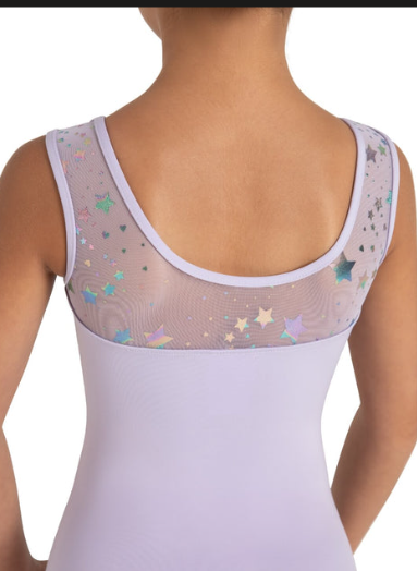 Mars mesh back leotard