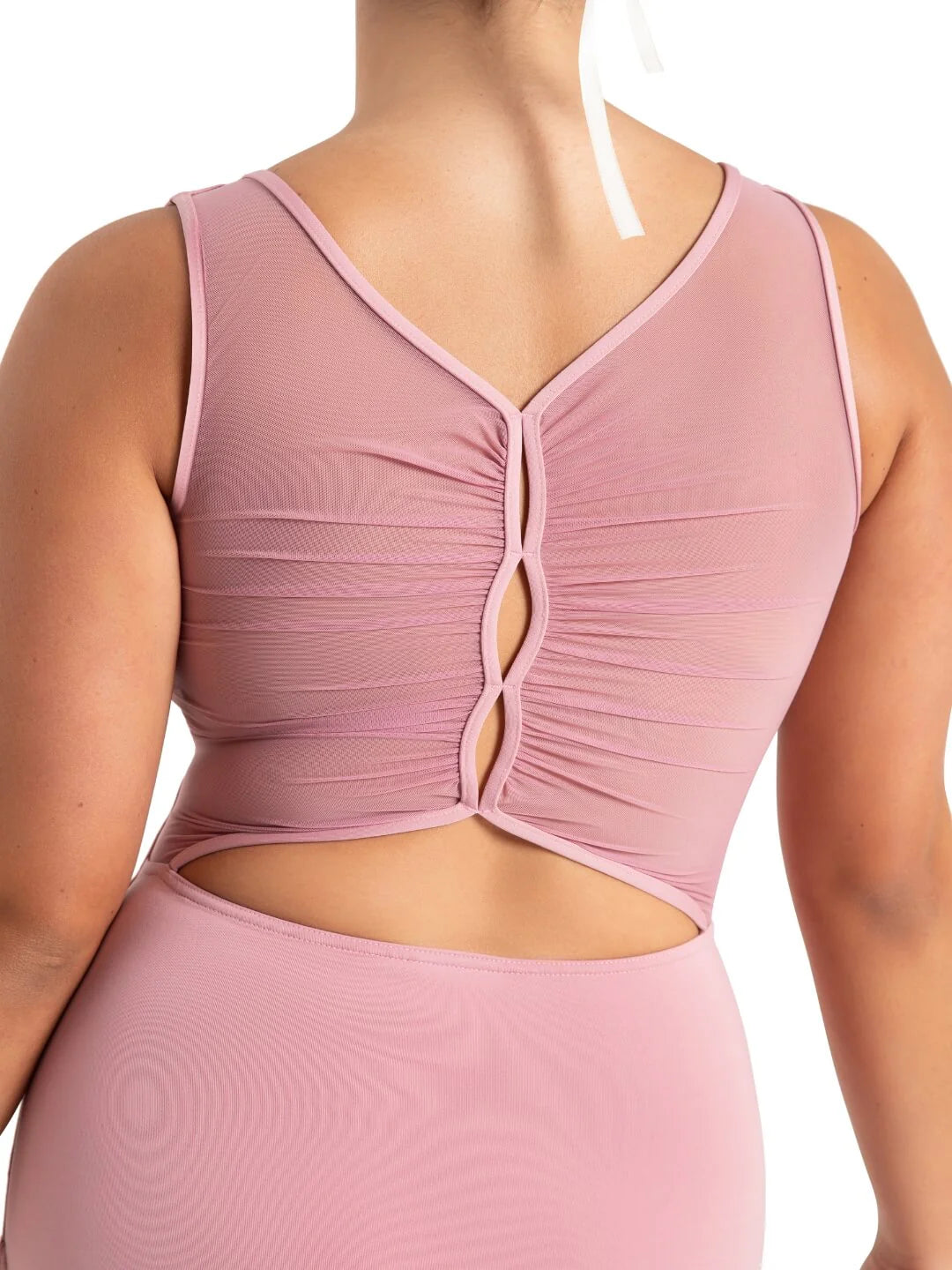 Wildflower Marigold Mesh Beck Leotard