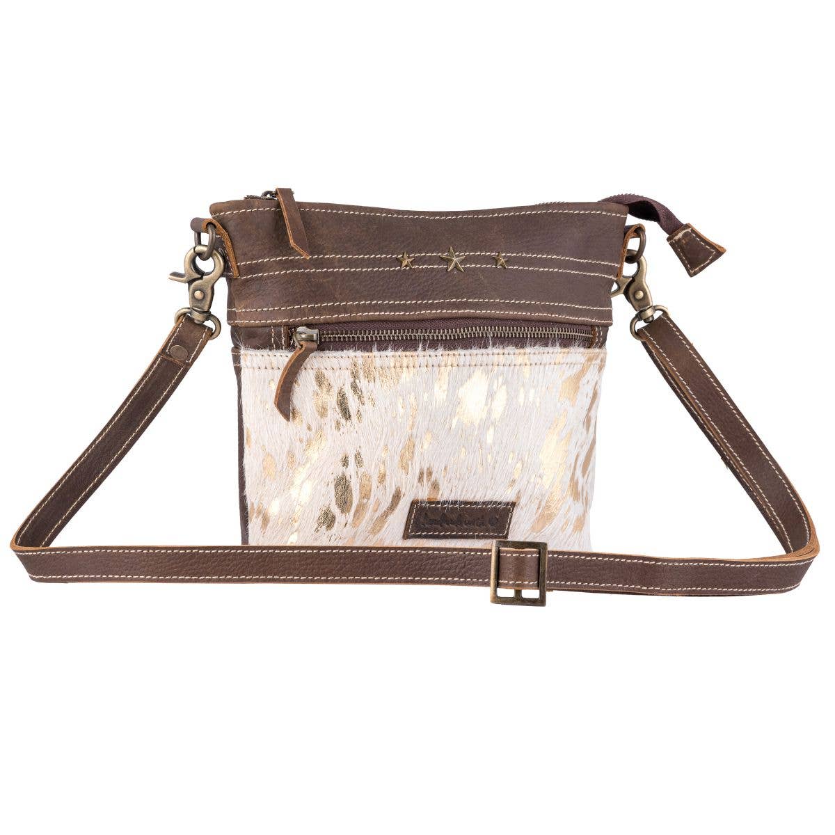 Gold S&C Body Crossbody Bag - Unisex