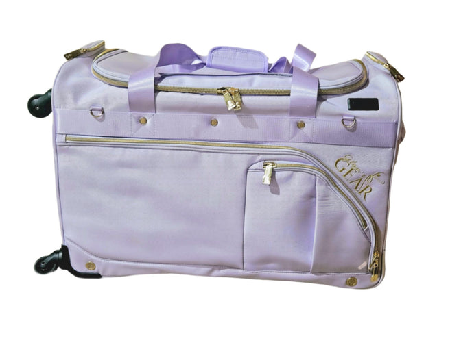 Glam R Gear Mobile Changing Station Duffel Bag with Built-In uHide® Rack,