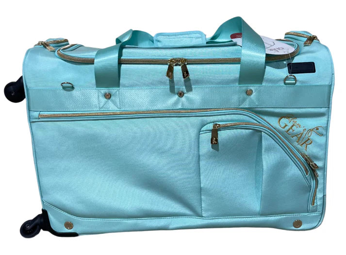 Glam R Gear Mobile Changing Station Duffel Bag with Built-In uHide® Rack,