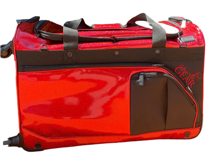 Glam R Gear Mobile Changing Station Duffel Bag with Built-In uHide® Rack,