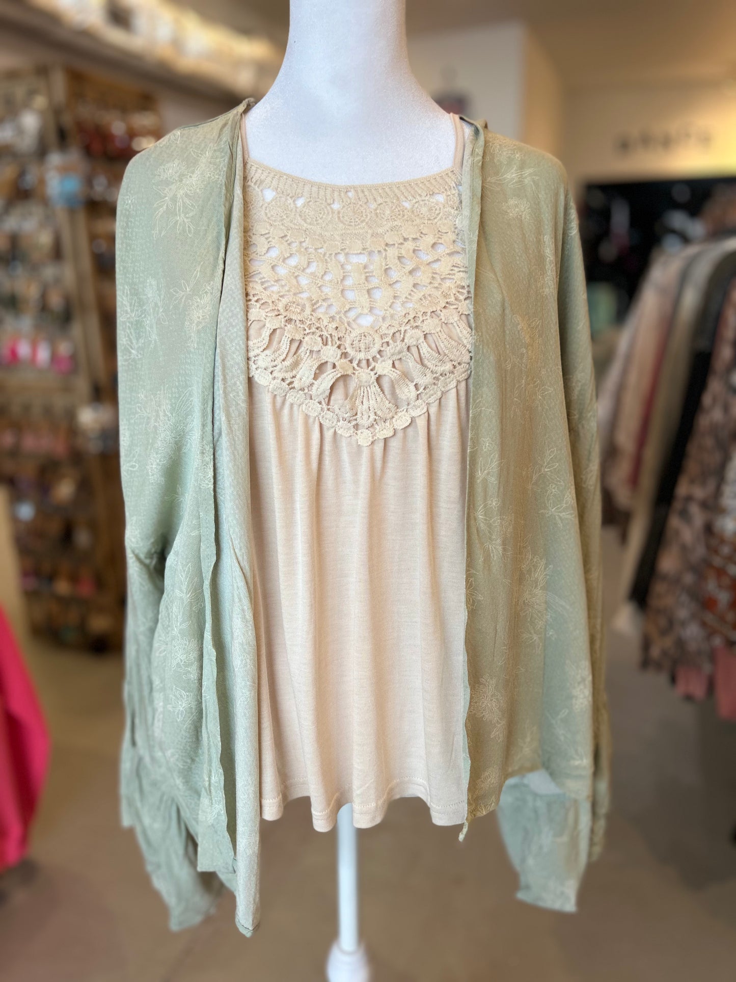 Bell Sleeved Cardigan by Final Touch