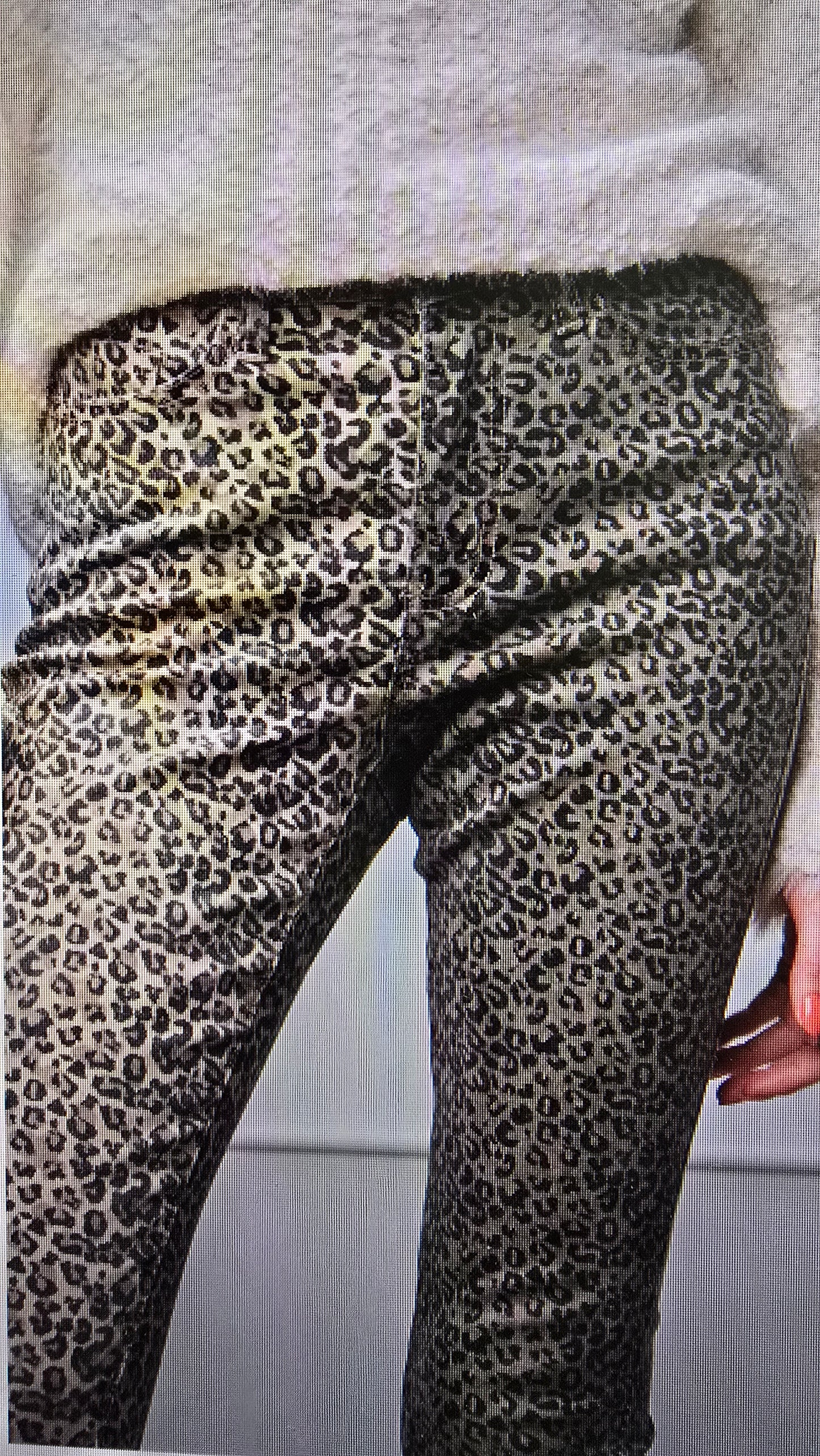Leopard Twill Pants