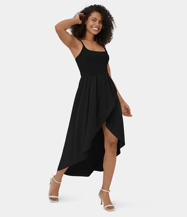 Breezeful Backless Quick Dry Dress