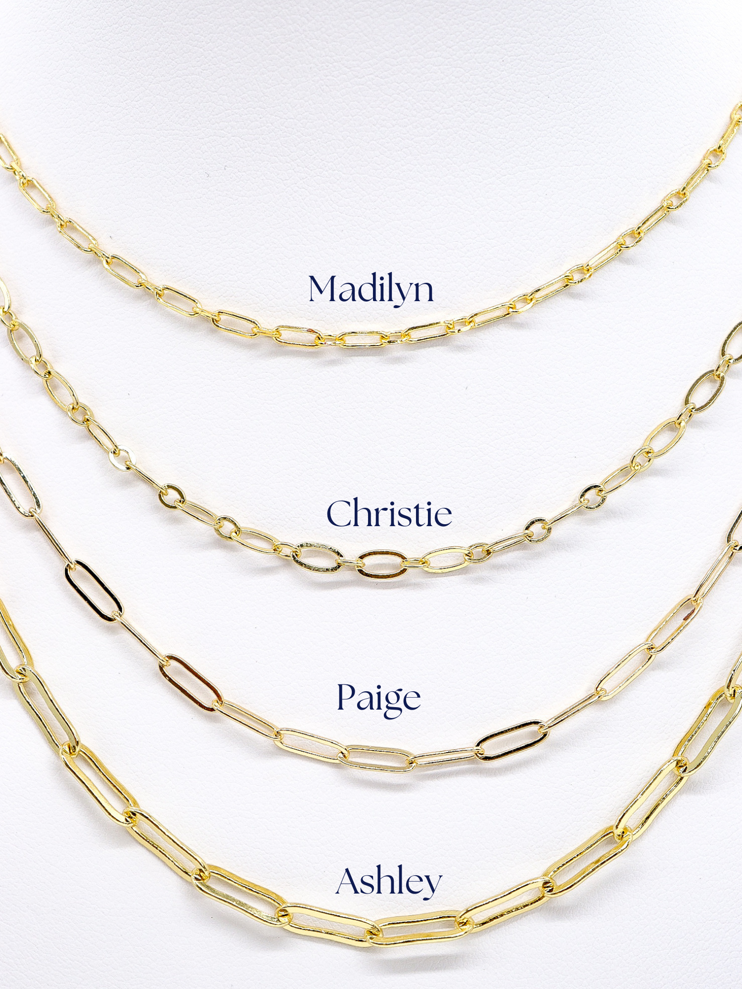 * Gold Ashley Necklace
