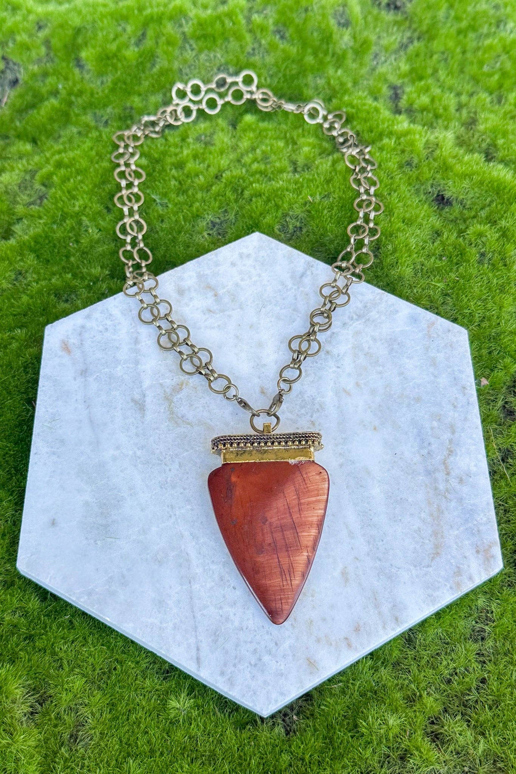Dylan Collective Beaded & Bronze Necklaces