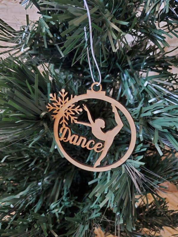 Dance Snowflake ornament