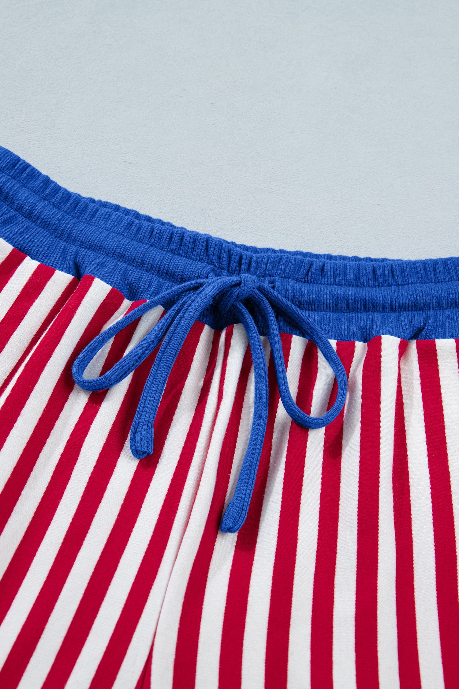 Skye Stripe Trim Tee Set