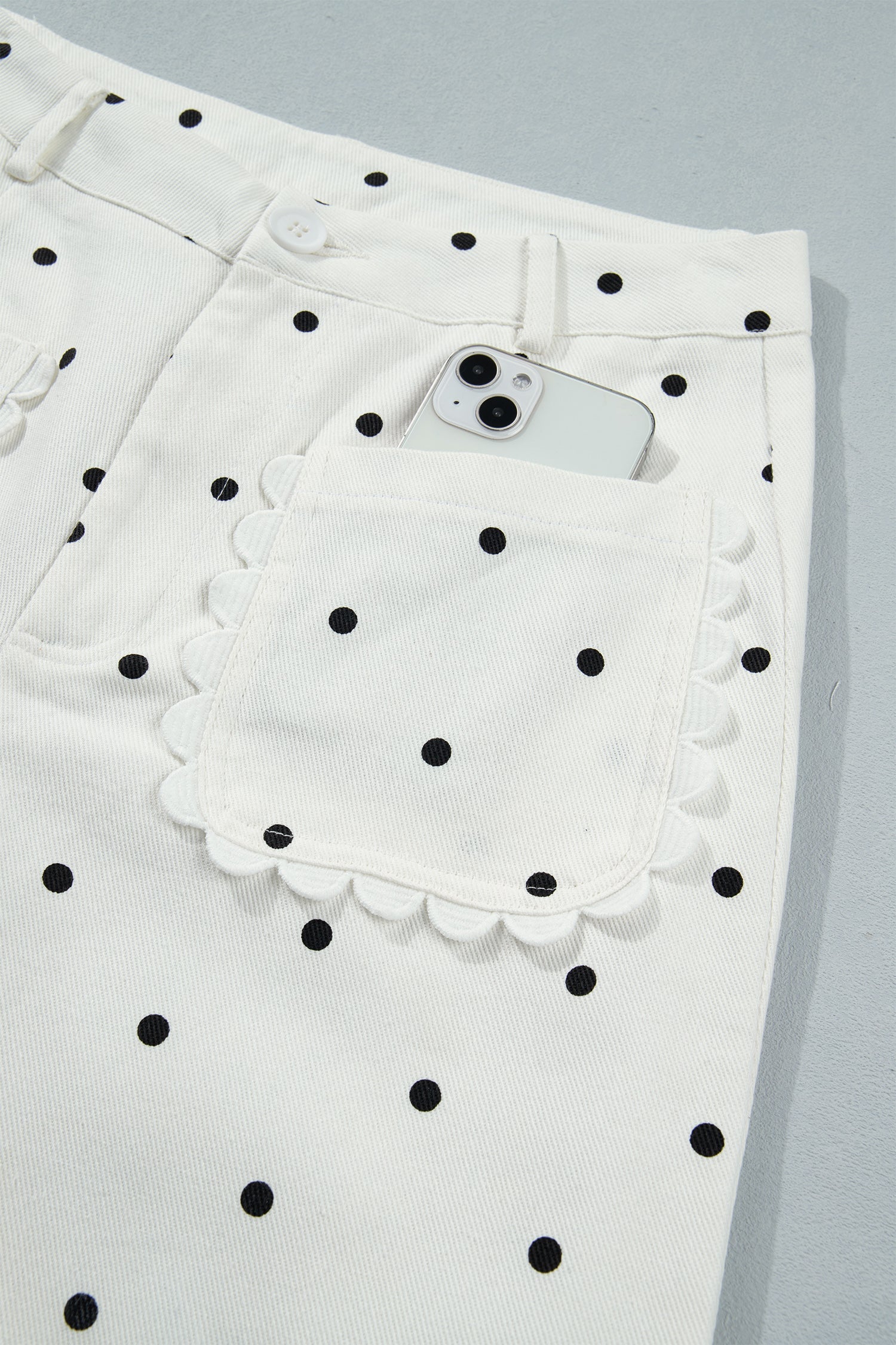 Whitley Patch Cotton Shift Pants