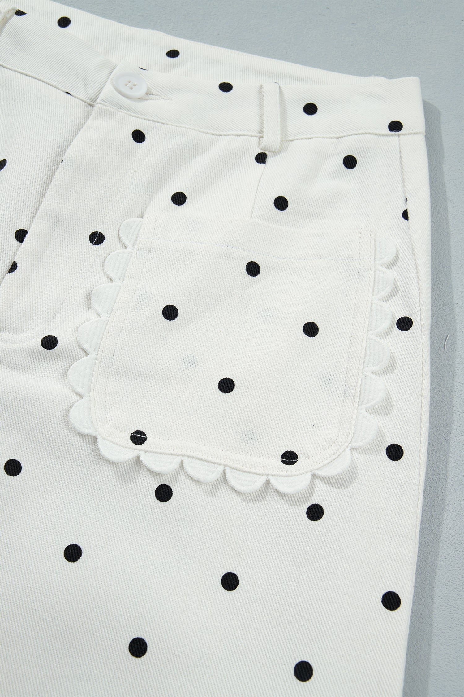 Whitley Patch Cotton Shift Pants