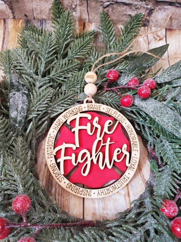 Firefigher ornament