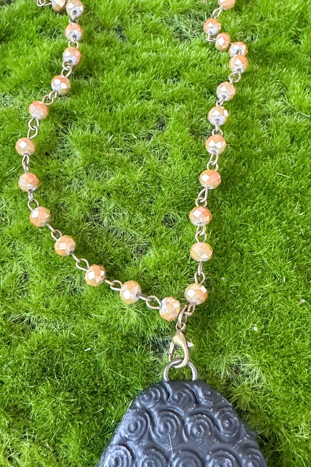 Dylan Collective Beaded & Bronze Necklaces