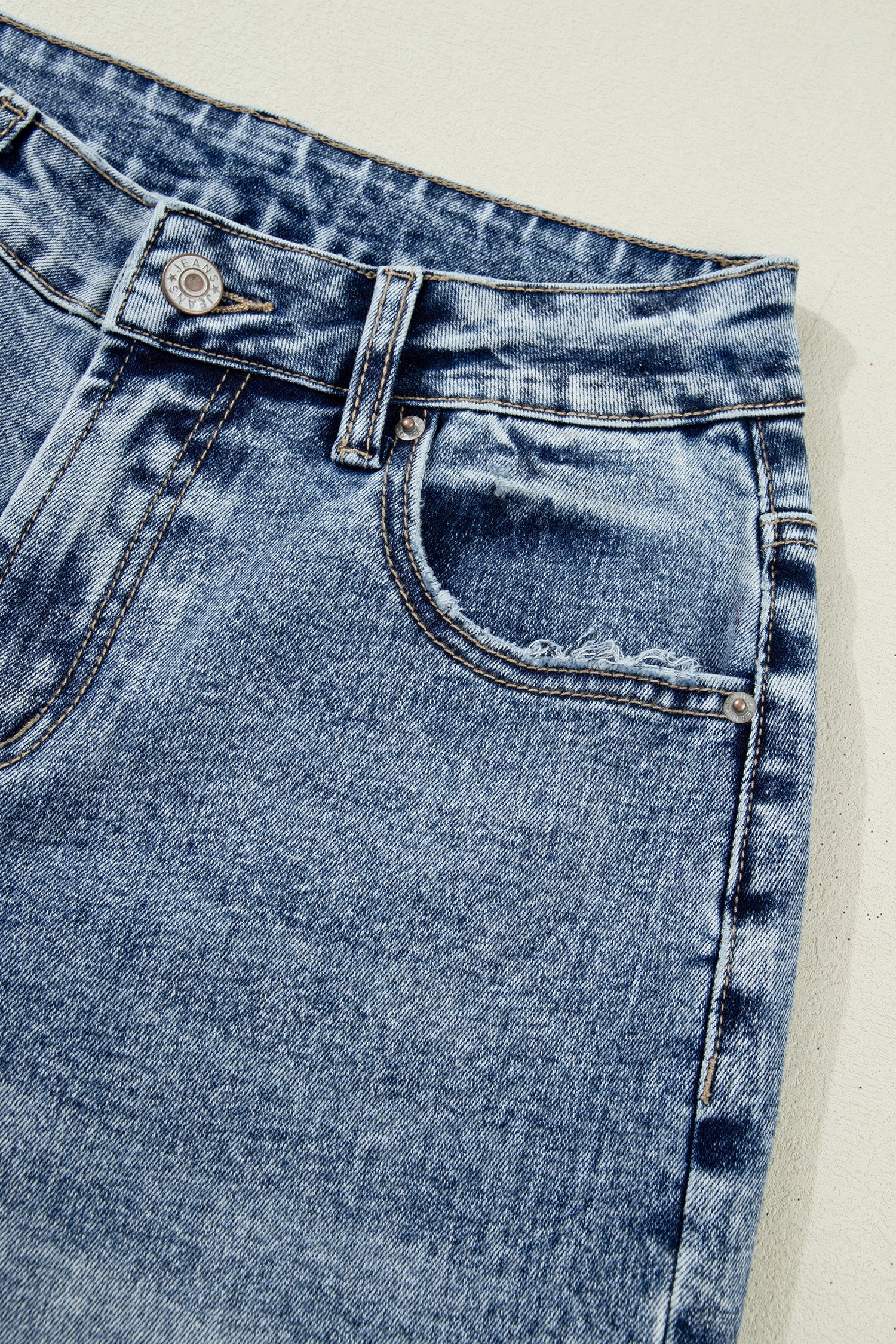 Elia Cuffed Straight Loose Jeans