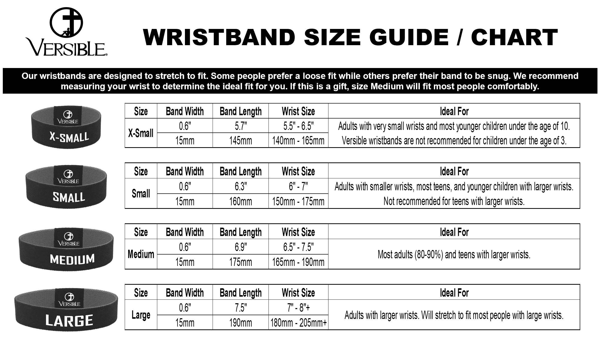 Blue Herringbone / Proverbs 3:5-6 Wristband