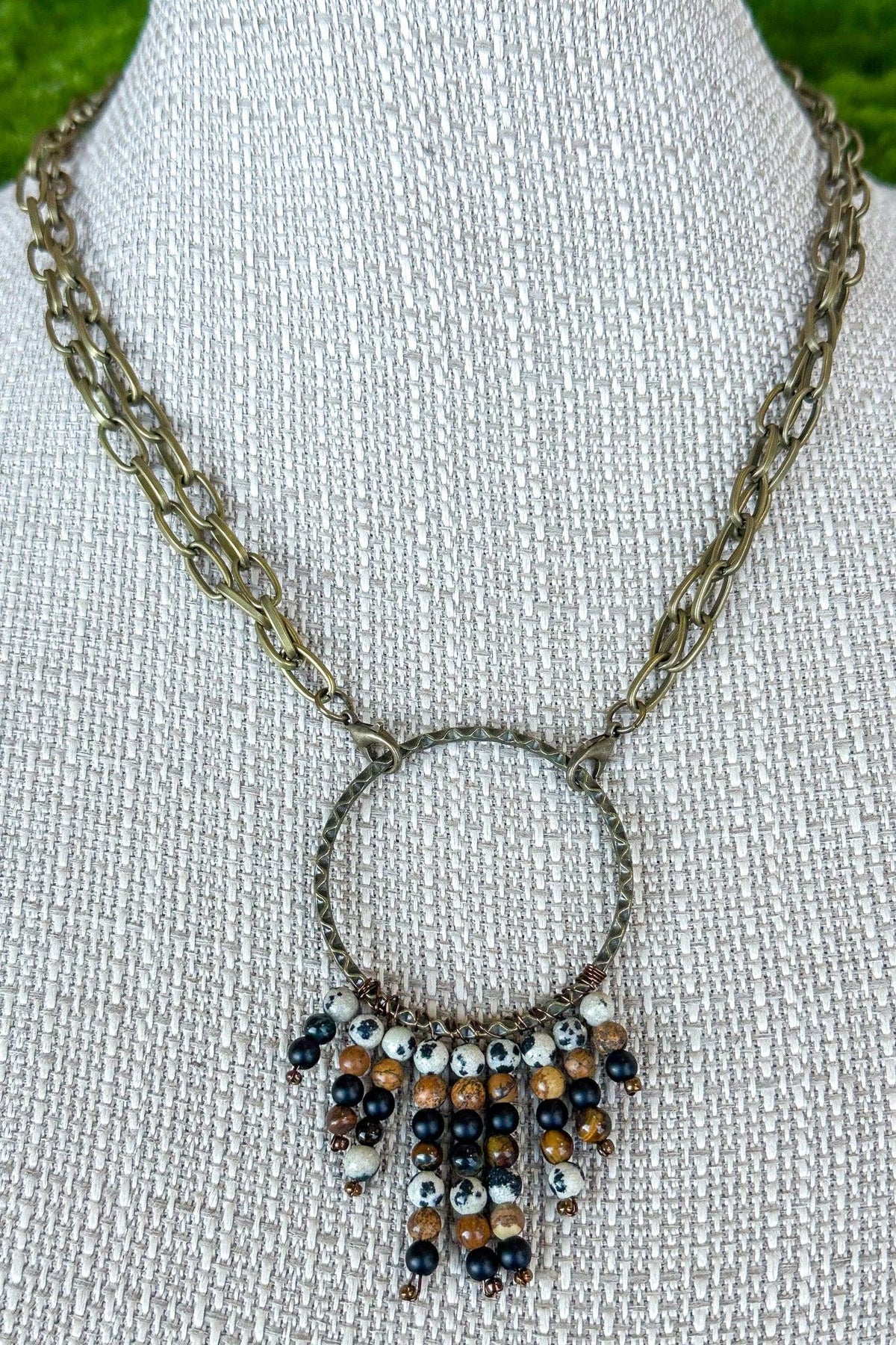 Dylan Collective Beaded & Bronze Necklaces