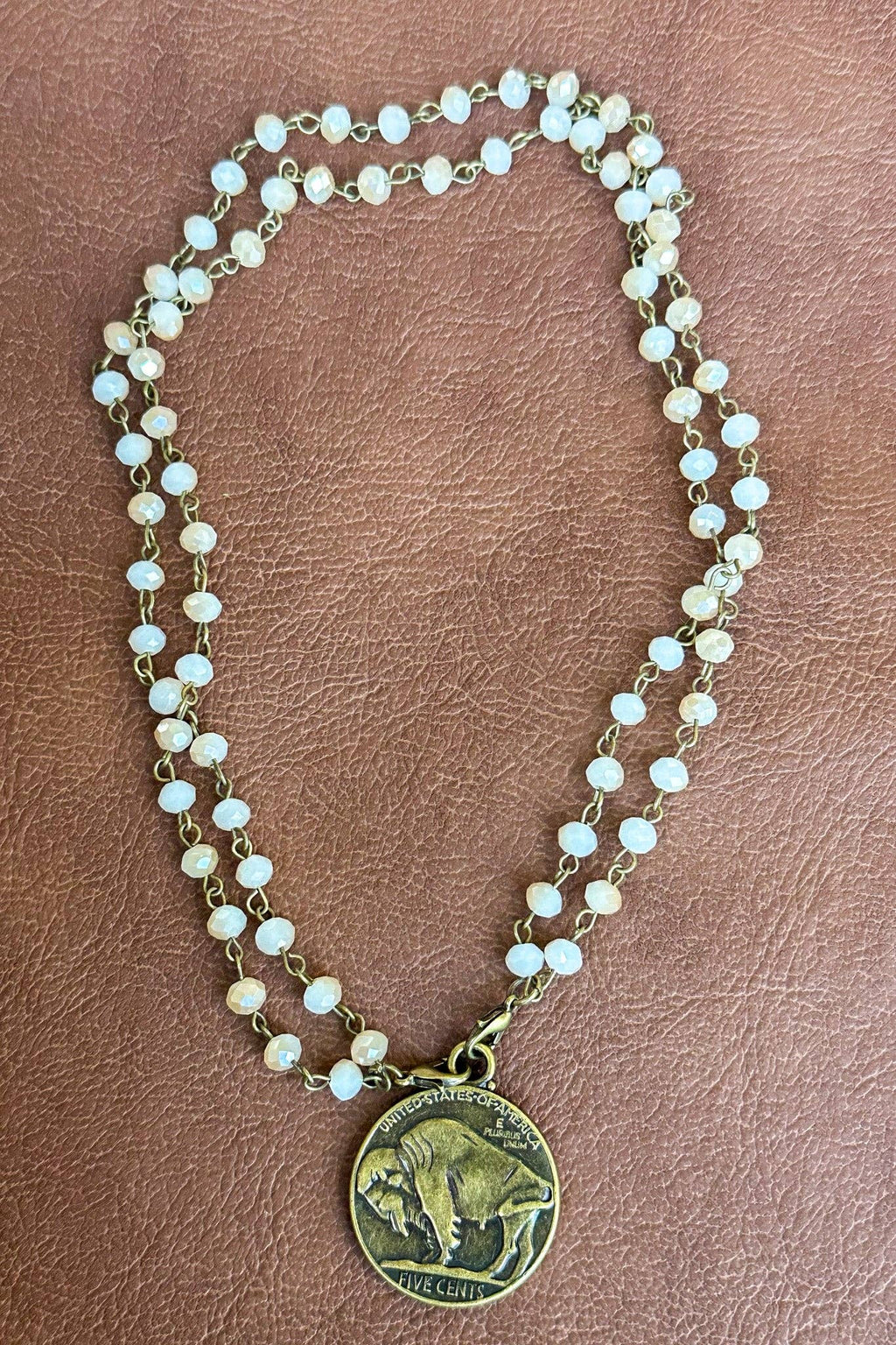Dylan Collective Beaded & Bronze Necklaces