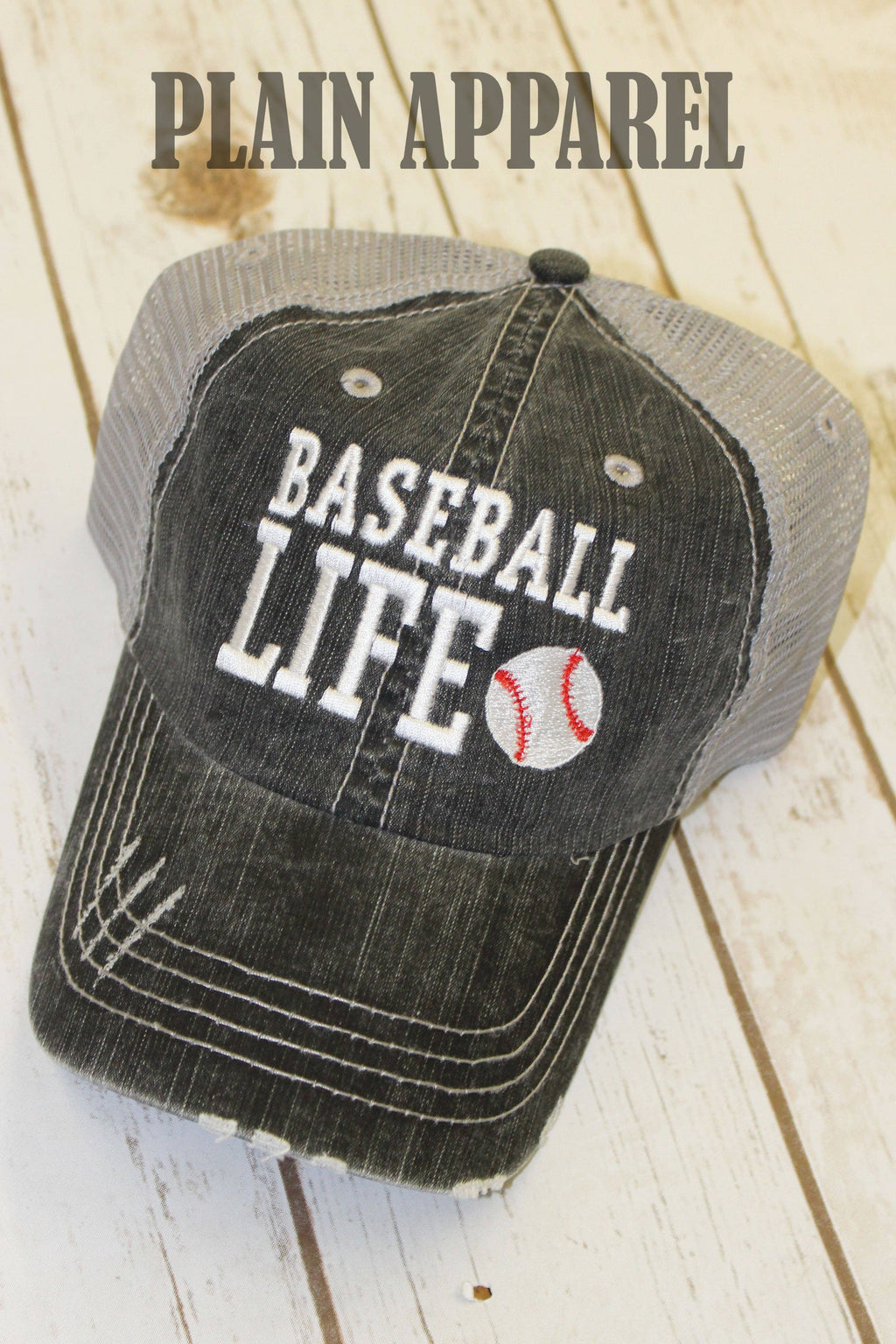 Baseball Softball Life Hat