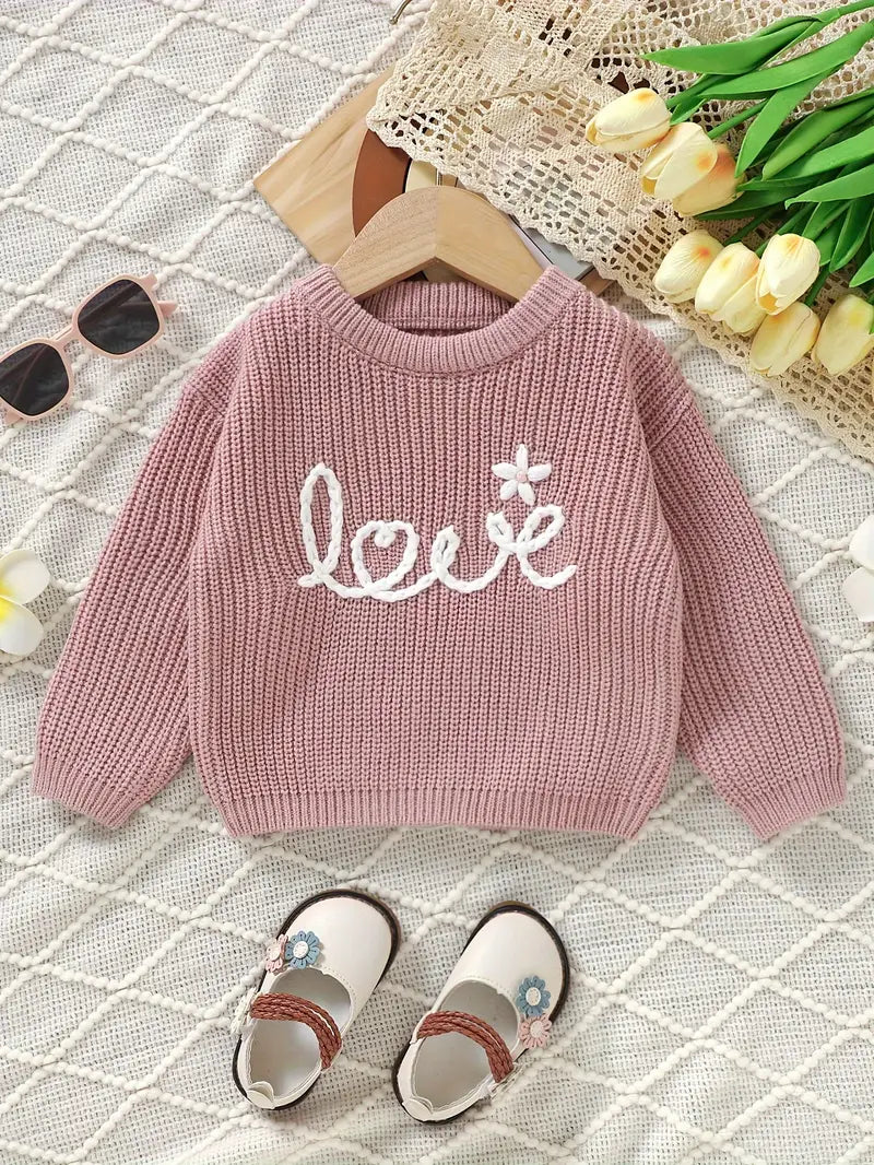 Girls LOVE Sweater Top