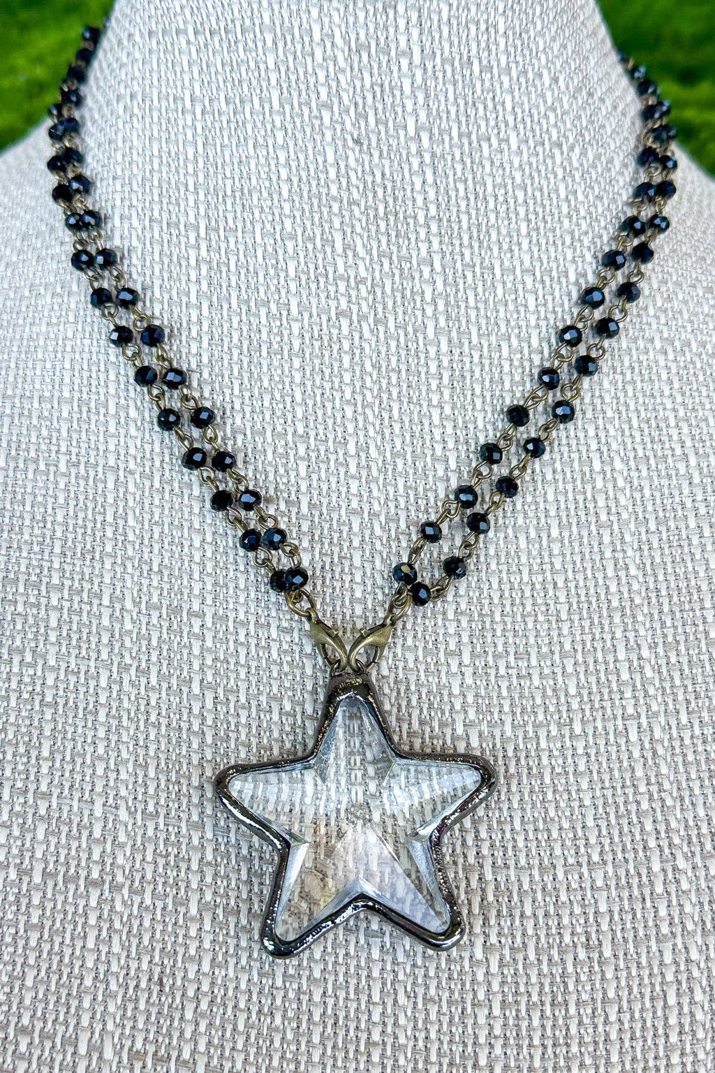 Dylan Collective Beaded & Bronze Necklaces