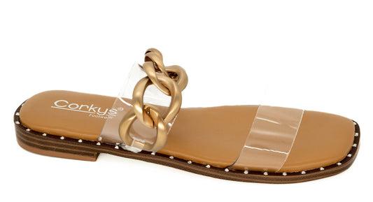 Catch Flights Not Feelings Sandal